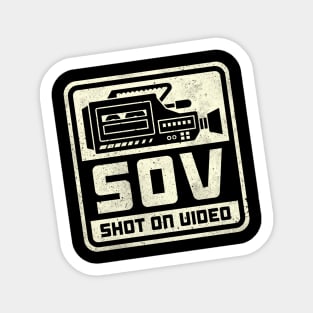 Shot On Video Sticker